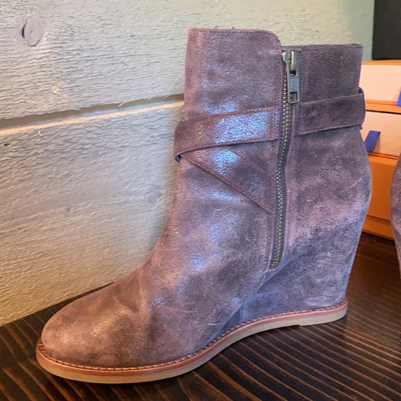 Johnston & Murphy wedge leather booties - Picture 9 of 17